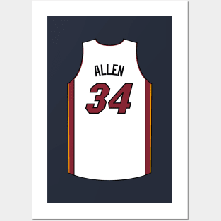 Ray Allen Miami Jersey Qiangy Posters and Art